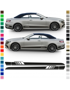 Sticker - Side Stripe Set/Décor suitable for Mercedes-Benz E-Class A238 AMG Edition One in desired color