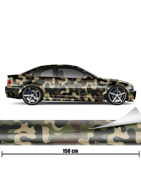 Militarisches-Camouflage-Design Auto-Folie für das profesionelle Car-Wrapping