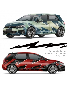 Blitz Design 3D Car-Wrapping - Voll-Folierung & Digital-Druck: Blasen