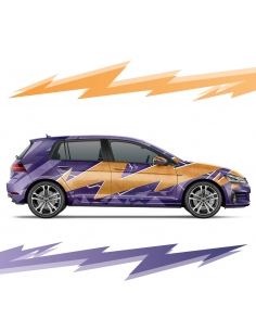 Blitz Design 3D Car-Wrapping - Voll-Folierung & Digital-Druck: Blasen