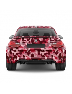 "Pink Camouflage 3D Auto-Folie - Blasenfrei 1500x150cm | Hochwertige