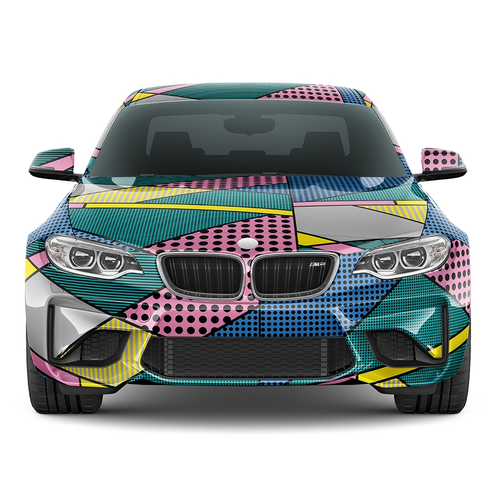 ⭐ Design-Auto-Folie im Galaxy-Stil für 3D Car-Wrapping mit