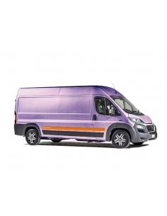copy of Side stripe set/décor suitable for Fiat Ducato in desired color with desired text