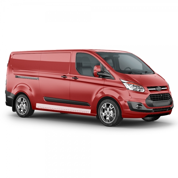 Ford Transit Custom Seiten-Streifen Set: Individuelles Dekor in Wunsc