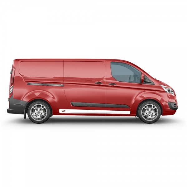 "Individuelles Seiten-Streifen Set für Ford Transit Custom - Wunschf