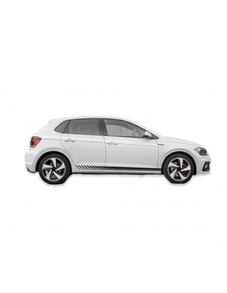 copy of Sticker - side stripe set/décor suitable for VW / Volkswagen Polo in desired color