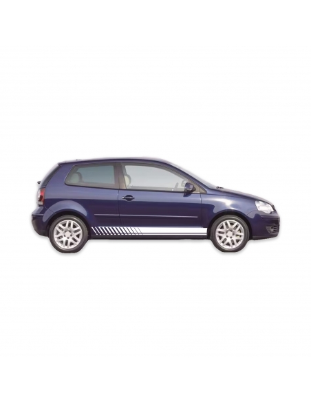 copy of Sticker - side stripe set/décor suitable for VW / Volkswagen Polo in desired color