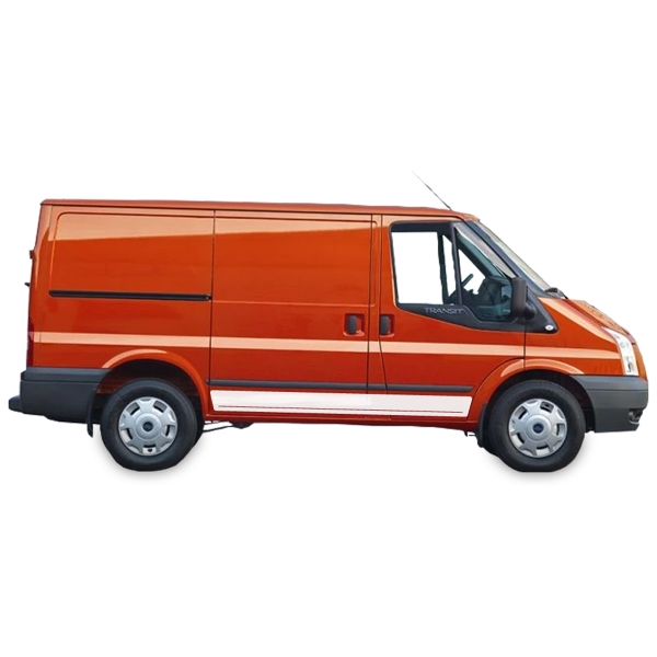 Seiten-Streifen Set für Ford Transit 3.Generation 2000-2013 | Wunsch