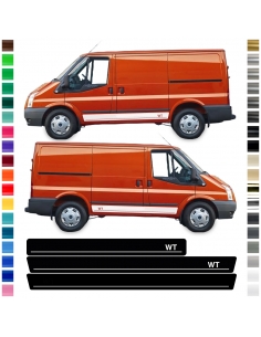 "Ford Transit 3.Gen. Seiten-Streifen Set: Mountain Edition"