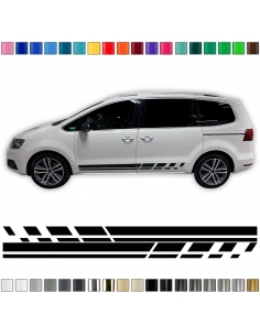 copy of Sticker - side strip set/décor suitable for Mercedes-Benz GLE in desired colour